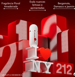 212 Vip Rose I Love NY Eau de Parfum Feminino Carolina Herrera