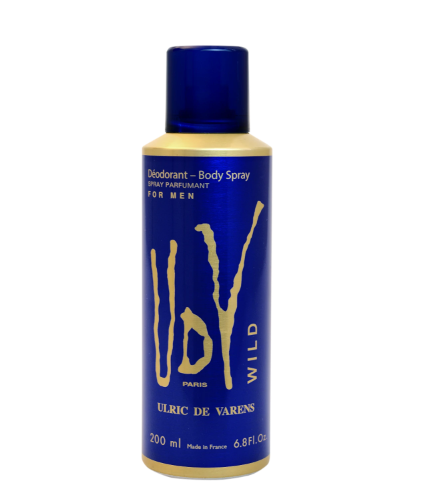Desodorante spray Ulric de Varens UDV Wild Masculino 200ml