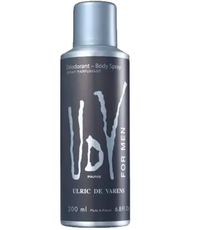 Desodorante UDV For Men Masculino Ulrich de Varens 200ml