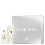 Kit CK One Calvin Klein Unissex Eau de Toilette 100ml + Loção de Banho 100ml