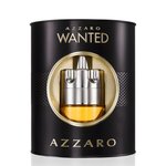 Kit Perfume Masculino Wanted Azzaro Eau de Toilette 100ml + Hidratante Facial 50ml Azzaro
