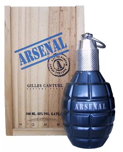 Arsenal Blue Eau de Parfum Masculino Gilles Cantuel