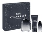 Kit Coach new york for men - Eau de Toilette 100ml + gel de banho 100ml + travel size 15ml