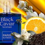 Black Caviar Woman Eau de Toilette Feminino Paris Elysees
