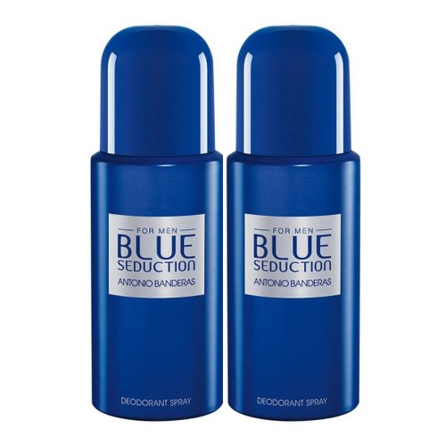 Combo: 2 Desodorantes Blue Seduction Masculino Antonio Banderas