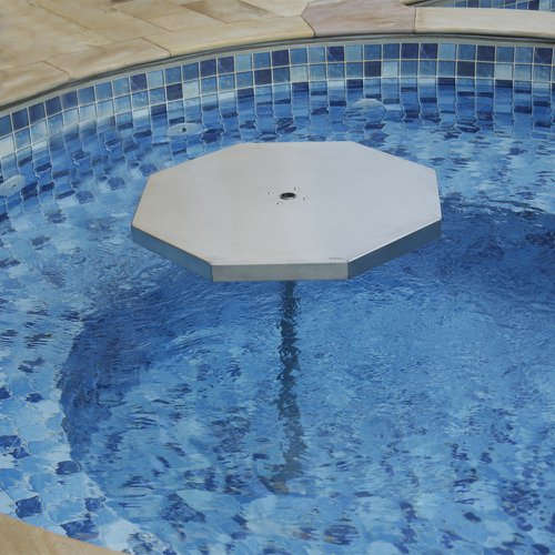 Mesa Pool Octogonal para Piscina 70cm Diâmetro em Inox304
