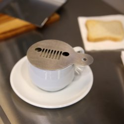 Estêncil Para Decorar Café/Cappuccino Inox Escovado - Jeep
