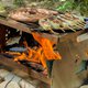 Churrasqueira Inox 45x40Cm-Camping- Trilhas e Aventuras Fish