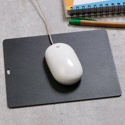 Mouse Pad Rigid - Rígido para Cama ou sofá em Alumínio -Preto