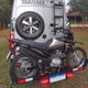 Suporte Transporte de Moto para Engate - Aço - Preto