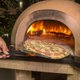 Pá de Pizza de Fornear-Lamina 36 Cm Inox Quadrada-Cabo 1Mtr