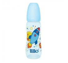 Mamadeira Lillo Sonho Acinturado Azul 240Ml