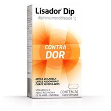 Lisador Dip 1G com 20 Comprimidos