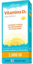 Vitamina D3 2.000Ui com 30 Cápsulas