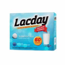 Lacday com 60 Comprimidos Mastigaveis