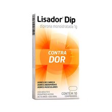 Lisador Dip 1G com 10 Comprimidos