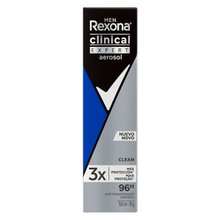 Desodorante Aerossol Rexona Clinical Clean 150ml