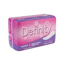 Absorvente Definity Normal sem Abas com 8