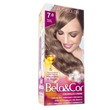 Tintura Beauty Color Bela & Cor 7.0 Louro Médio