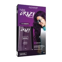 Tintura Creative Crazy Colors Alfaparf Alta Moda Dark Violet 120G