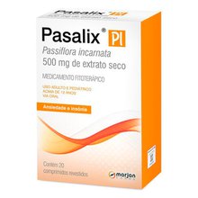 Pasalix Pi 500Mg com 20 Comprimidos