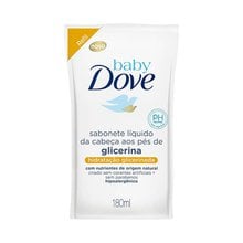 Sabonete líquido Dove Baby Glicerinado 180Ml Refil