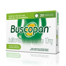 Buscopan com 20 Drágeas