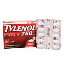 Tylenol 750Mg com 20 Comprimidos