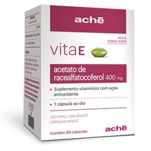 Vita-E 400 Mg com 30 Cápsulas