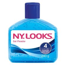 Gel Fixador Nylooks  Azul 240G