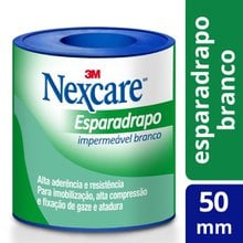 Esparadrapo Nexcare Impermeável Branco 50Mm X 3M