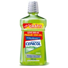 Antisséptico Bucal Cepacol Menta L500P350 Ml