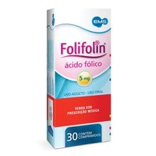 Folifolin 5Mg com 30 Comprimidos