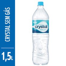 Água Mineral Crystal sem gás 1,5Lt