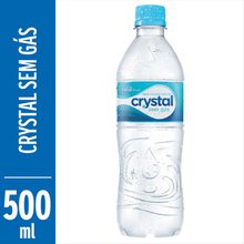 Água Mineral Crystal sem gás 500Ml