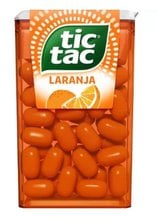 Bala Tic Tac Laranja 14,5G