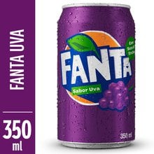 Refrigerante Fanta Uva 350Ml