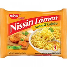 Macarrão Instantâneo Nissin Lámen  Galinha Caipira 85G