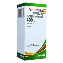 Vitamina E 400Mg com 30 Comprimidos