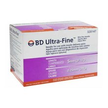 Agulha BD Ultra Fine 5 mm Para Caneta Com 100