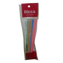 Lixa PARA Unhas Ricca Coloridas com 6 unidades