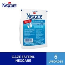 Compressa de Gaze Nexcare Estéril com 5 unidades