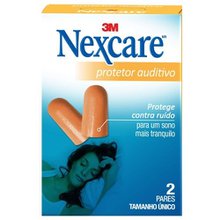 Protetor Auditivo Nexcare com 2 pares