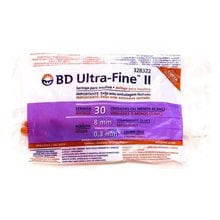 Seringa de Insulina Ultra Fine BD 8 Mm 30 Ui com 10 unidades