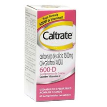 Caltrate 600 + D 200IU com 60 Comprimidos