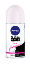 Desodorante Roll-On Nívea Inv Black White Clear Fem 50ml