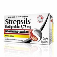 Strepsils Mel E Limao com 16 Pastilhas