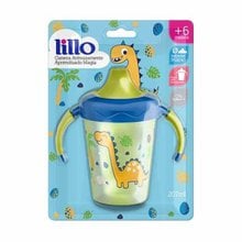 Caneca Antivazamento Lillo Magia Dinossauro 207 ml