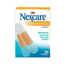 Curativo Nexcare Transparente com 35 unidades