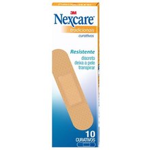 Curativo Nexcare Tradicional com 10 unidades